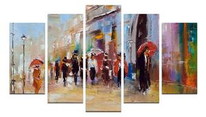 Obrazy zestaw 5 szt. 20x60 cm – Wallity