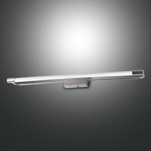 Fabas Luce Kinkiet LED Rapallo, chrom, IP44, 60 cm