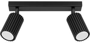 Sollux Sollux SL.1580 - Oświetlenie punktowe KARBON 2xGU10/10W/230V czarny SLX1255