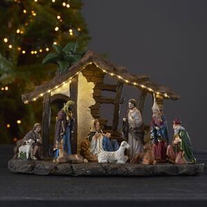 STAR TRADING Oświetlenie dekoracyjne LED Nativity, 37 cm