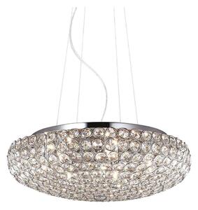 Ideal Lux Ideal Lux - LED Żyrandol kryształowy na lince KING 7xG9/3W/230V śr. 46 cm chrom ID087979