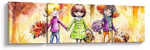 Obraz - Przyjaźń (170x50 cm)