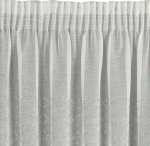Firana gotowa EUROFIRANY Kloe 345 x 260 cm BiaÅy