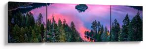 Obraz - Jezioro Tahoe, Sierra Nevada, Kalifornia, USA (170x50 cm)