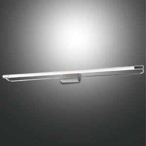 Fabas Luce Kinkiet LED Rapallo, chrom, IP44, 80 cm