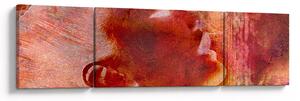 Obraz - Profil twarzy kobiety (170x50 cm)
