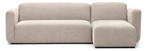 Beżowy narożnik (róg zmienny) Neom – Kave Home
