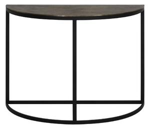 Metalowa konsola w kolorze brązu 42x100 cm Peto – Light & Living