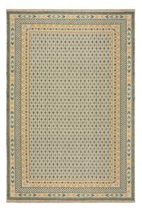 Zielony dywan z mieszanki juty 160x230 cm Mara Jute Border – Flair Rugs