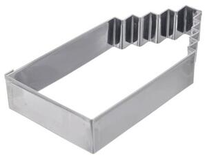 Wykrawacz do ciastek stalowy domek 12 cm