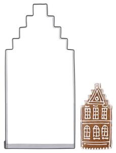 Wykrawacz do ciastek stalowy domek 12 cm