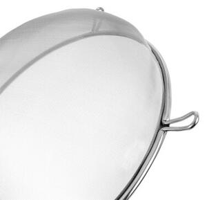 Sitko kuchenne stalowe z uchwytem 24,5 cm