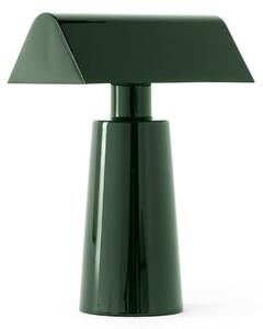Lampa Stołowa &Tradition, Caret MF1, ściemnialny, zielony, salon, metal, design
