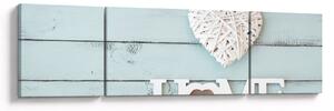 Obraz - I love home (170x50 cm)