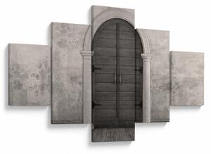 Obraz - Tajemnicze drzwi (125x70 cm)
