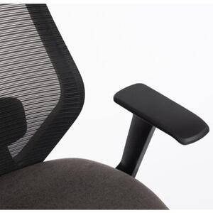 Fotel COBRA Office One HF307GY Szary