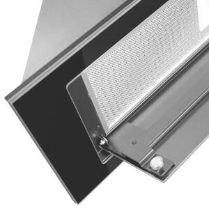 Okap AFRELLI Prima Glass Centrale 90 Czarny 526m3/h 60dB klasa B Timer