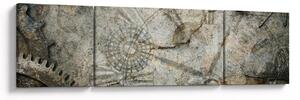 Obraz - Upływ czasu (170x50 cm)