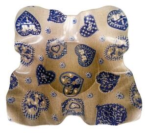 Taca VIVENZI Blue Heart (30 x 30 cm)