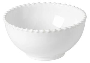 Biała miska kamionkowa Costa Nova Pearl, ⌀ 16 cm