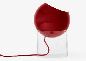 Lampa Stołowa &Tradition, czerwony, salon, aluminium, design