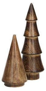 Dekoracja Wooden Trees dark brown