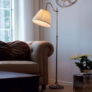 Markslöjd Lampa stojąca CHARLESTON, brązowy / mosiężny, salon / jadalnia, metal, antyczny