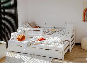 SENSO 90x200 białe łóżko piętrowe Lano Meble