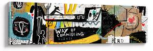 Obraz - Graffiti (170x50 cm)