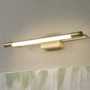 Fabas Luce Kinkiet LED Rapallo, mosiądz, IP44, 40 cm
