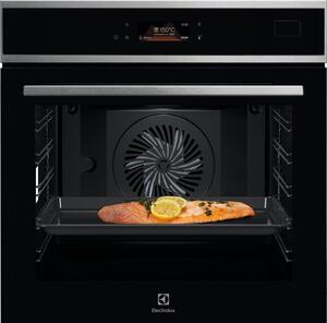 Piekarnik ELECTROLUX EOB8S38X 800 MealAssist SteamPro Elektryczny parowy Czarno-stalowy A++