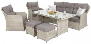 Zestaw mebli ogrodowych HOME&GARDEN Bergamo 923006 Beżowy