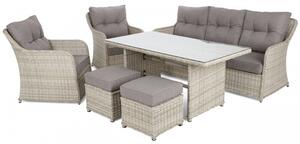 Zestaw mebli ogrodowych HOME&GARDEN Bergamo 923006 Beżowy