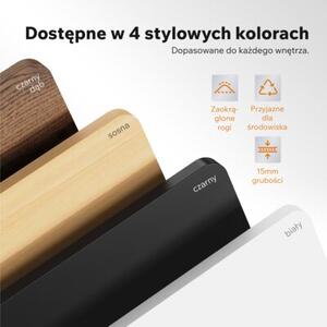 Biurko Regulowane Elektrycznie 72-118 cm Komputerowe 120x60 cm z regulacjÄ wysokoÅci jasnobrÄ zowe czarne SENSE7 Nojo Light