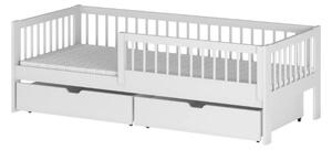 EDI 90x180 białe łóżko dziecięce Lano Meble