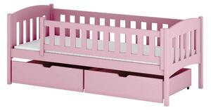 GUCIO 80x160 różowe łóżko dziecięce Lano Meble