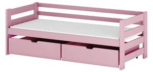 ERGO 80x160 różowe łóżko dziecięce Lano Meble