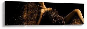 Obraz - Kobieta ze złota (170x50 cm)