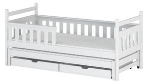 DOMINIK 80x160 białe łóżko piętrowe Lano Meble
