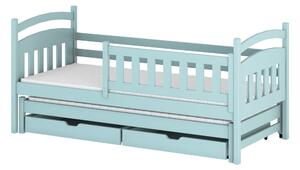 GALAXY 80x160 niebieskie łóżko piętrowe Lano Meble
