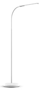Lampa stojąca LED MAULpirro, biała, 126 cm, ściemniana
