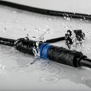 Paulmann Plug & Shine lampa z grotem ziemnym Plantini 3000K Plantini, możliwość ściemniania, czarny, aluminium, nowoczesny