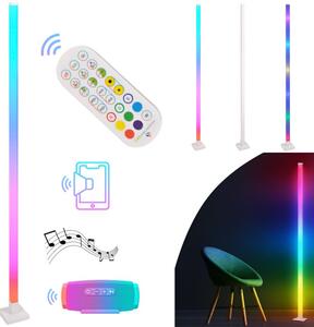 Lampa podłogowa muzyczna RGB Magical LED z pilotem Polux 325211