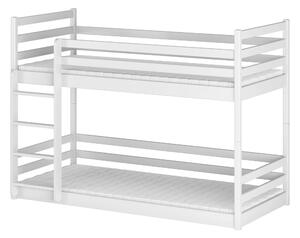 MINI 80x160 białe łóżko piętrowe Lano Meble
