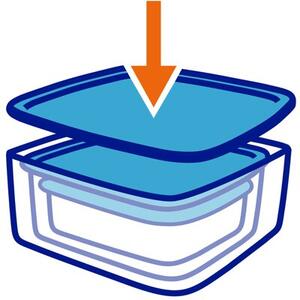 Zestaw pojemników DURALEX Freshbox Baby 10szt