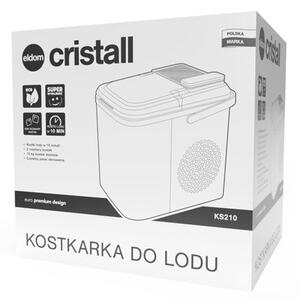 Kostkarka do lodu ELDOM KS210 Cristall