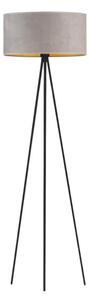 Lampa stojąca podłogowa trójnóg z abażurem walec 40cm JOLLY