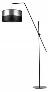 Lampa stojąca podłogowa przegubowa regulowana z abażurem walec MODERN
