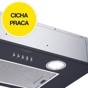 Okap CANDY CBG625/1N Czarny 207m3/h 63dB klasa C