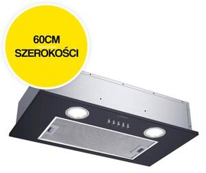 Okap CANDY CBG625/1N Czarny 207m3/h 63dB klasa C